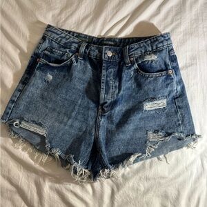 Wild Fable Ripped Blue Jean Shorts